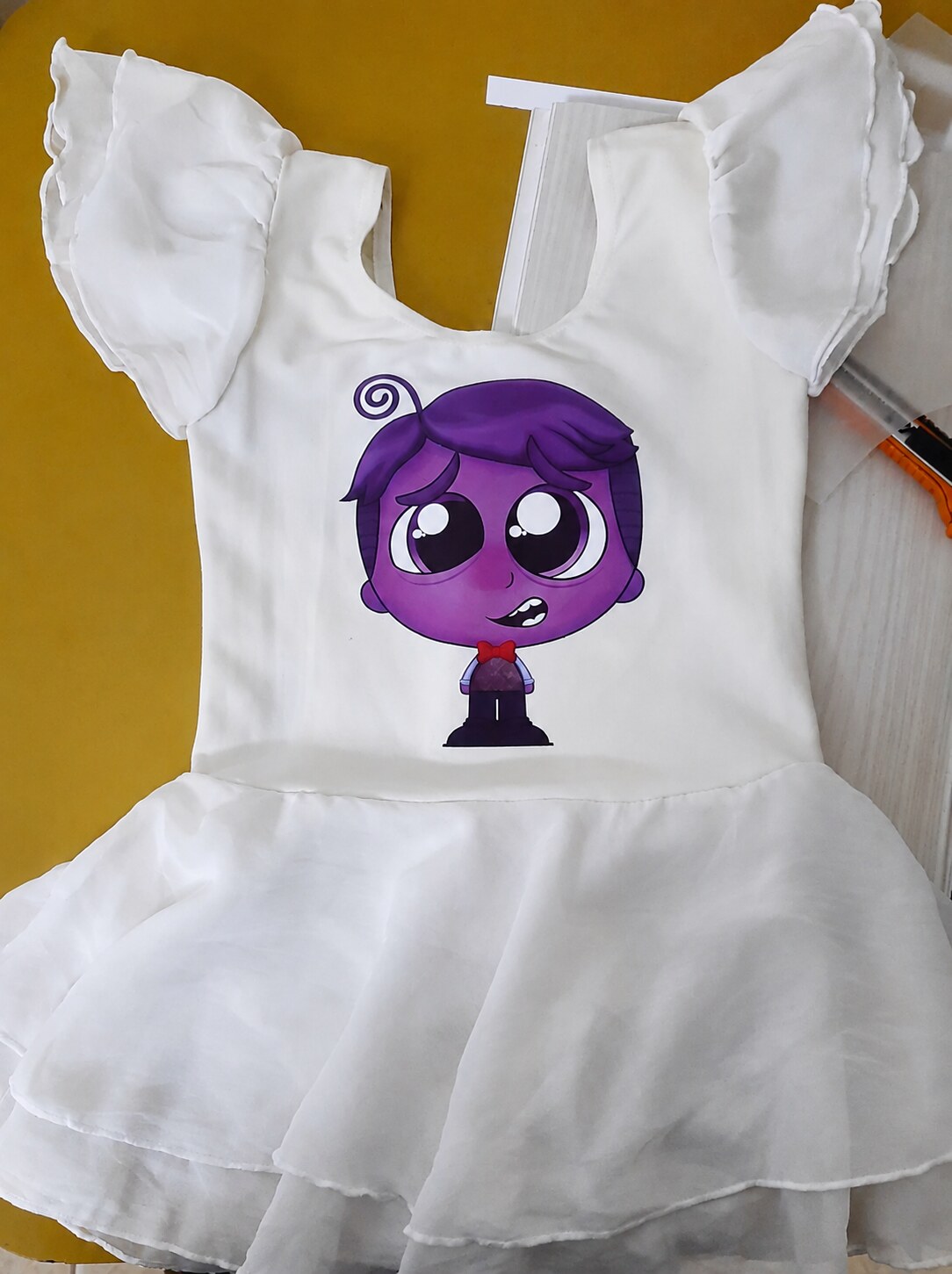 Vestido infantil sublimado